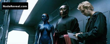 REBECCA ROMIJN nude in X-Men: The Last Stand