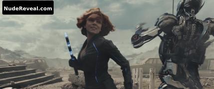 SCARLETT JOHANSSON nude in Avengers: Age Of Ultron