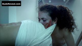 ASHLYNN YENNIE nude in The Human Centipede