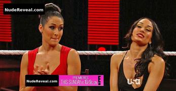 BRIANNA GARCIA nude in WWE Monday Night RAW