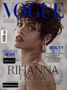 RIHANNA nude in Vogue Brasil