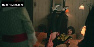 DOVE CAMERON nude in Schmigadoon!