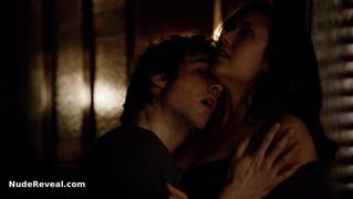 NINA DOBREV nude in The Vampire Diaries