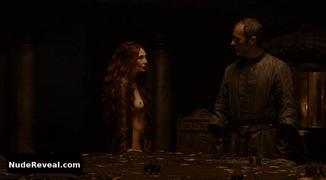 CARICE VAN HOUTEN nude in Game of Thrones