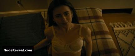 LILY COLLINS nude in Extremely Wicked, Shockingly Evil and Vile