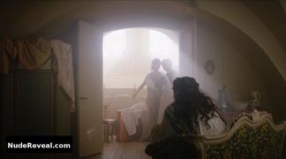 LILY JAMES nude in War & Peace