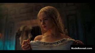 FREYA ALLAN nude in The Witcher