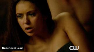 NINA DOBREV nude in The Vampire Diaries