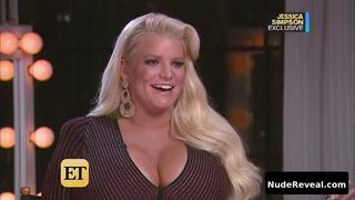 JESSICA SIMPSON nude in Entertainment Tonight