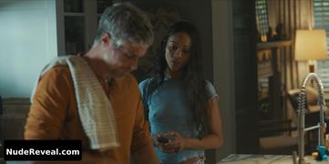 ZOE SALDANA nude in Special Ops: Lioness