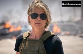 LINDA HAMILTON nude in Terminator: Dark Fate