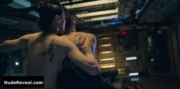 SANDRINE HOLT nude in The Expanse