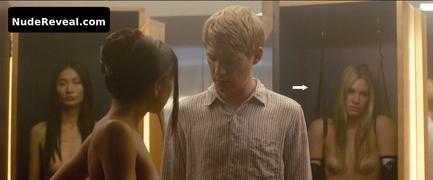 CLAIRE SELBY nude in Ex Machina