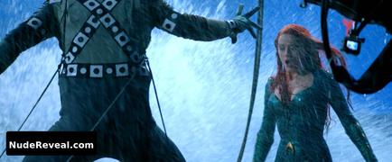 AMBER HEARD nude in Aquaman