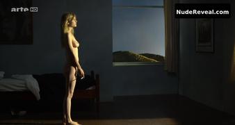 CLEMENCE POESY nude in Hopper vu par
