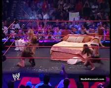 CHRISTY HEMME nude in WWE Monday Night RAW