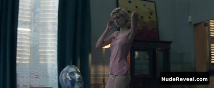 ELIZABETH DEBICKI nude in The Burnt Orange Heresy