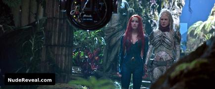 AMBER HEARD nude in Aquaman