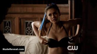 NINA DOBREV nude in The Vampire Diaries