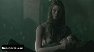 ALYSSA SUTHERLAND nude in Vikings