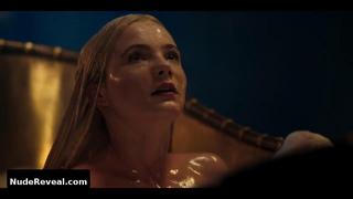 FREYA ALLAN nude in The Witcher