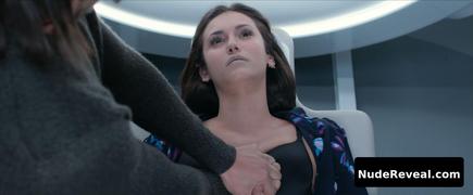 NINA DOBREV nude in Flatliners