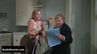 JANE FONDA nude in Barefoot in the Park