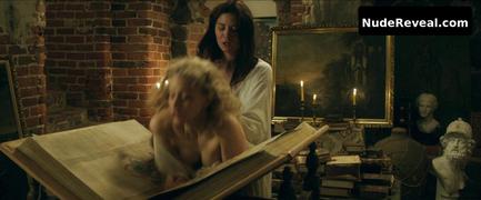 SARAH GADON nude in The Girl King
