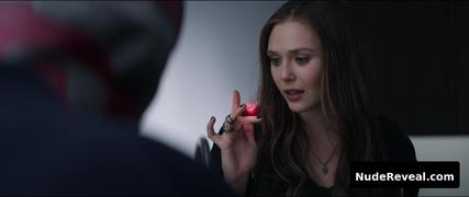 ELIZABETH OLSEN nude in Avengers: Endgame