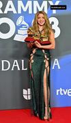 SHAKIRA nude in The Grammy Awards