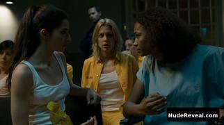ALBA FLORES nude in Locked Up