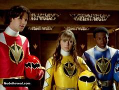 EMMA LAHANA nude in Power Rangers DinoThunder
