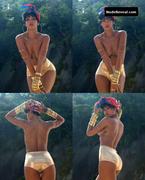 RIHANNA nude in Vogue Brasil
