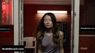 EMILY BROWNING nude in American Gods