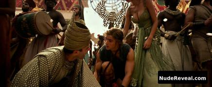 COURTNEY EATON nude in Gods of Egypt