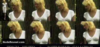 TRICIA HELFER nude in Battlestar Galactica