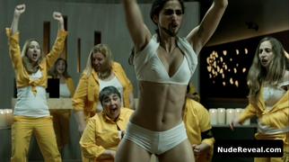 ALBA FLORES nude in Locked Up