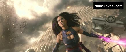 OLIVIA MUNN nude in X-Men: Apocalypse