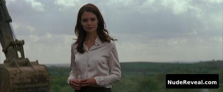 KATIE HOLMES nude in Batman Begins