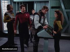 TERI HATCHER nude in Star Trek: The Next Generation