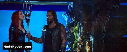 AMBER HEARD nude in Aquaman