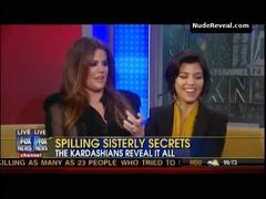 KHLOE KARDASHIAN nude in Fox and Friends
