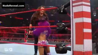 SASHA BANKS nude in WWE Monday Night RAW