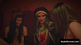 BELLA THORNE nude in Habit