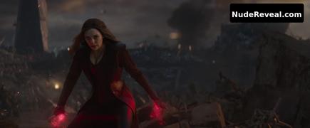 ELIZABETH OLSEN nude in Avengers: Endgame