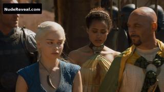 NATHALIE EMMANUEL nude in Game of Thrones