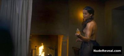 AMRITA ACHARIA nude in The Serpent Queen