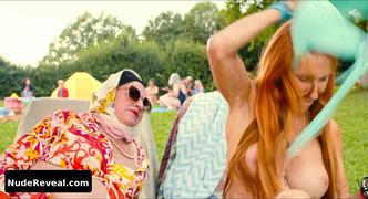 ANDREA SAWATZKI nude in Freibad