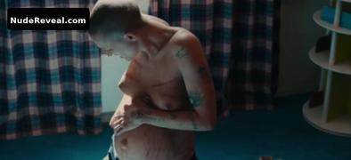 AGATHE ROUSSELLE nude in Titane