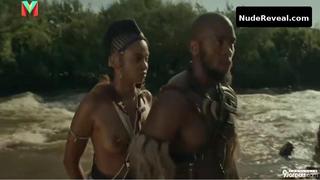 NOMZAMO MBATHA nude in Shaka Ilembe